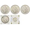 Image 1 : [5]1884-1954 Morgan/Peace Dollars & Franklin 50C