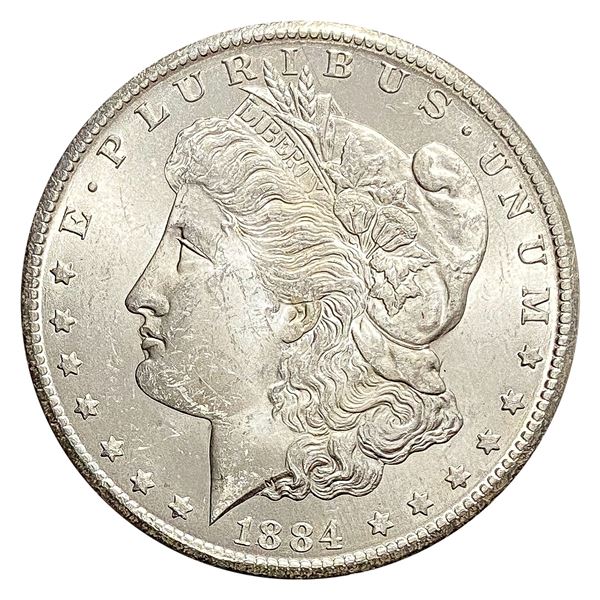 1884-CC Morgan Silver Dollar