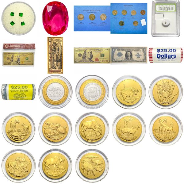 Coin, Currency, and Miscellaneous Lot