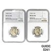 Image 1 : 1943-D Jefferson Nickel NGC MS66 5FS19