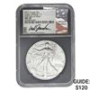 Image 1 : 2021 Eagle S$1 Eagle Landing T-2 NGC MS7