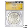 Image 1 : 1878-S Morgan Dollar ANACS MS63