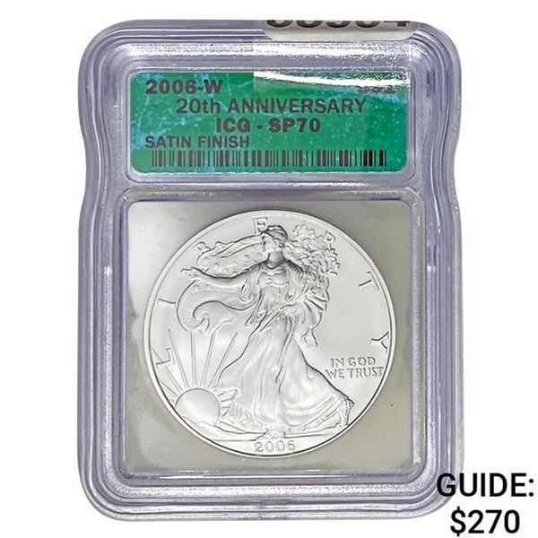 2006-W Silver Eagle ICG SP70