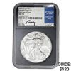 Image 1 : 2021 American Silver Eagle NGC MS70