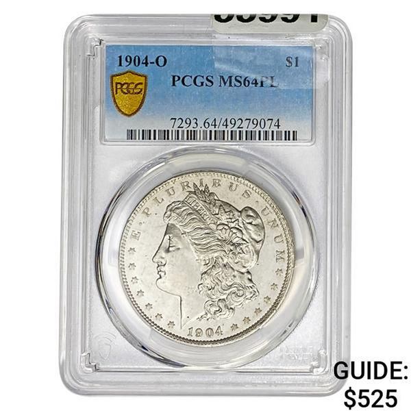 1904-O Morgan Dollar PCGS MS64PL