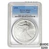 Image 1 : 1995 $1 Silver Eagle PCGS MS69