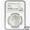 Image 1 : 1878 REV 79 Morgan Silver Dollar NGC MS60