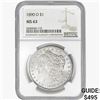 Image 1 : 1890-O Morgan Silver Dollar NGC MS63