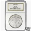 Image 1 : 1891-S Morgan Silver Dollar NGC MS62