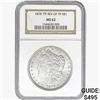 Image 1 : 1878 REV 79 Morgan Silver Dollar NGC MS62
