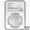 Image 1 : 1880-O Morgan Silver Dollar NGC MS61