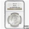 1889-S Morgan Silver Dollar NGC MS62+