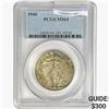 Image 1 : 1940 Walking Liberty Half Dollar PCGS MS64