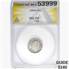 Image 1 : 1949 Roosevelt Dime ANACS MS66 FSB