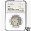 Image 1 : 1904-S Barber Half Dollar NGC G6