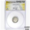Image 1 : 1949-S Roosevelt Dime ANACS MS66 FSB