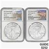 Image 1 : 2022 [2] Silver Eagle NGC MS70
