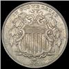 Image 1 : 1867 Shield Nickel CHOICE AU