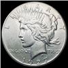 Image 1 : 1927 Silver Peace Dollar NEARLY UNCIRCULATED