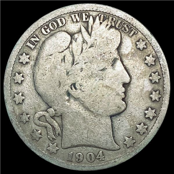 1904-S Barber Half Dollar NICELY CIRCULATED