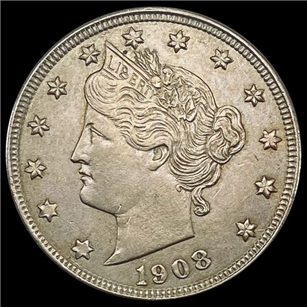 1908 Liberty Victory Nickel CLOSELY UNCIRCULATED
