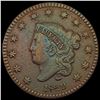 1829 LG LETTERS Coronet Head Large Cent LIGHTLY CIRCULATED
