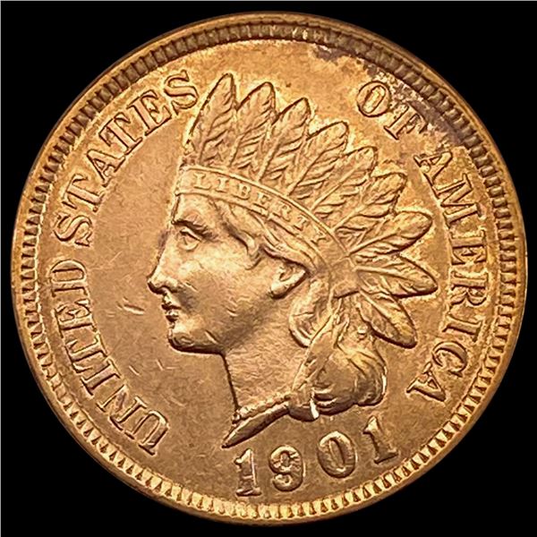1901 RED Indian Head Cent UNCIRCULATED