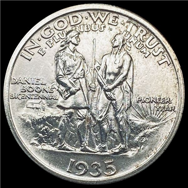 1935 Boone Half Dollar GEM BU