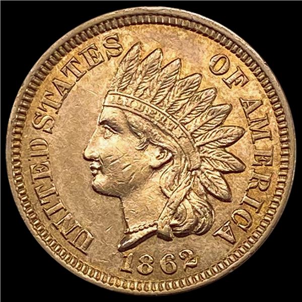1862 RED Indian Head Cent UNCIRCULATED