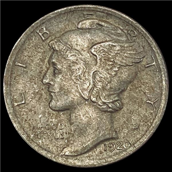 1920 FSB Mercury Dime CHOICE BU