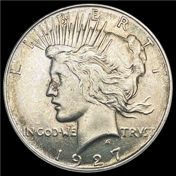 1927-D Silver Peace Dollar CLOSELY UNCIRCULATED