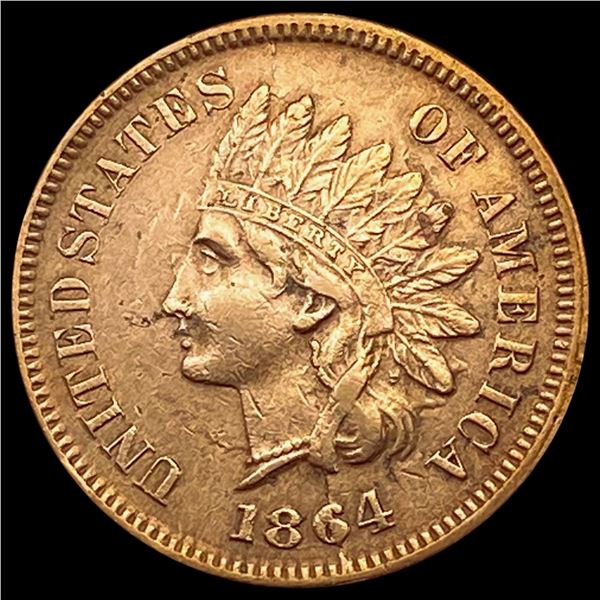 1864 L Indian Head Cent CLOSELY UNCIRCULATED