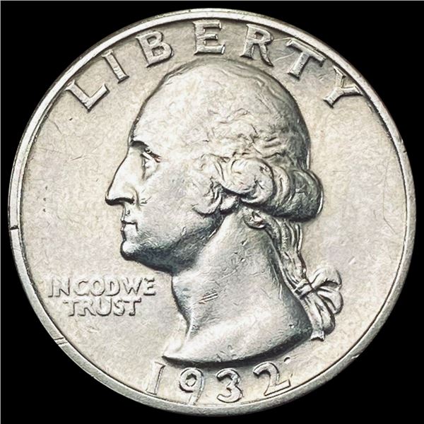 1932 Washington Silver Quarter CLOSELY UNCIRCULATED