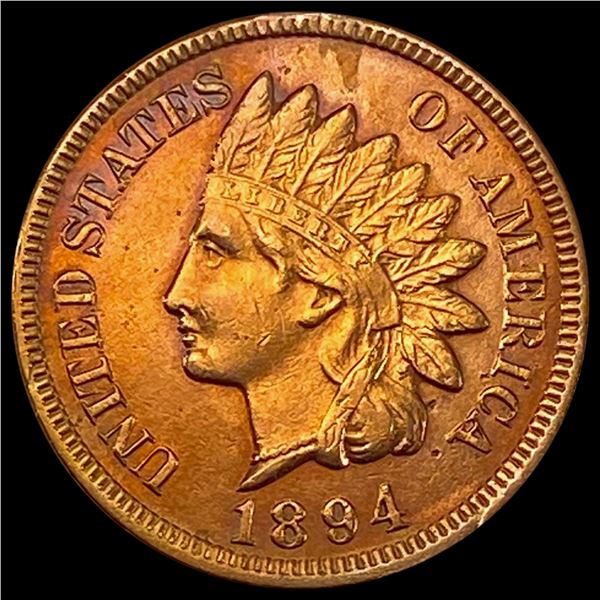 1894 RED Indian Head Cent UNCIRCULATED