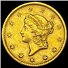 Image 1 : 1852 Rare Gold Dollar CLOSELY UNCIRCULATED