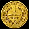 Image 2 : 1852 Rare Gold Dollar CLOSELY UNCIRCULATED