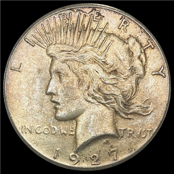 1927 Silver Peace Dollar LIGHTLY CIRCULATED