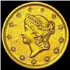Image 1 : 1853-O Rare Gold Dollar CLOSELY UNCIRCULATED