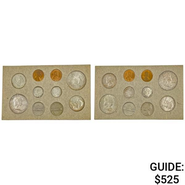 1958 UNC US Dbl Mint Set [20 Coins]