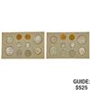 Image 1 : 1958 UNC US Dbl Mint Set [20 Coins]