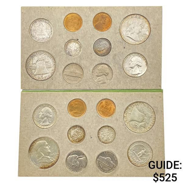 1958 UNC US Dbl Mint Set [20 Coins]