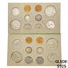 Image 1 : 1958 UNC US Dbl Mint Set [20 Coins]