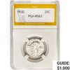 1930 Standing Liberty Quarter PGA MS63