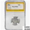 1906 Barber Dime PGA PR64