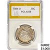 1856-O Seated Liberty Half Dollar PGA AU58