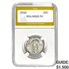Image 1 : 1930 Standing Liberty Quarter PGA MS65 F