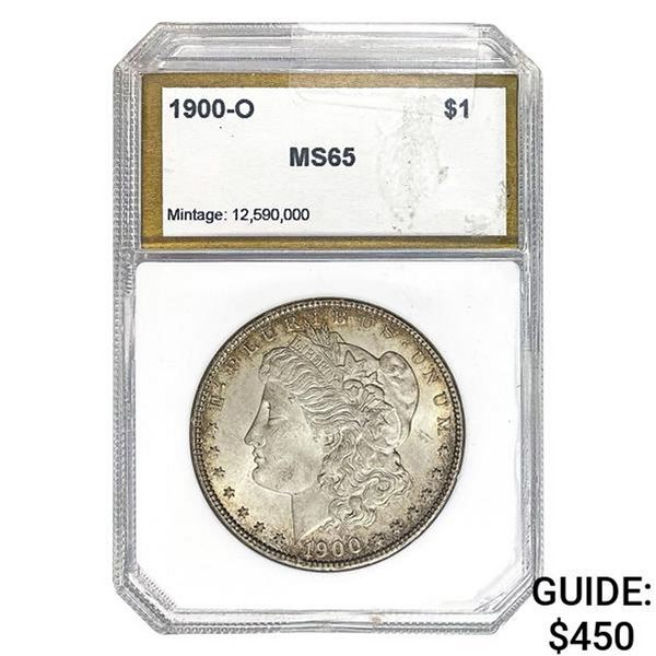 1900-O Morgan Silver Dollar MS65