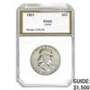 Image 1 : 1961 Franklin Half Dollar GSA PR68