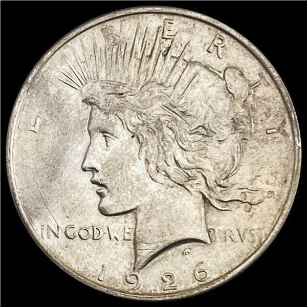 1926-D Silver Peace Dollar CLOSELY UNCIRCULATED