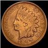 Image 1 : 1897 1 in Neck RED Indian Head Cent UNC